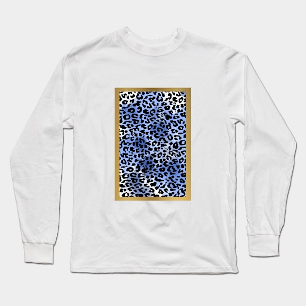 Leopard pattern Long Sleeve T-Shirt by RosaliArt